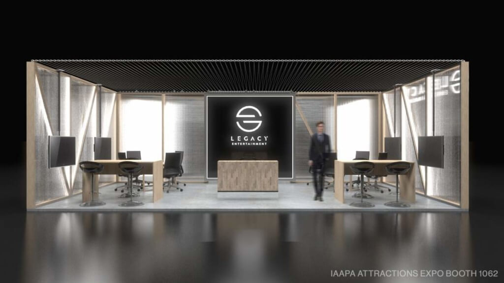 Legacy Entertainment’s award-winning booth